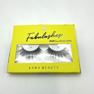 Kara Beauty Lashes FABULASHES #3DFauxMinkLashes A60 NEW IN BOX
